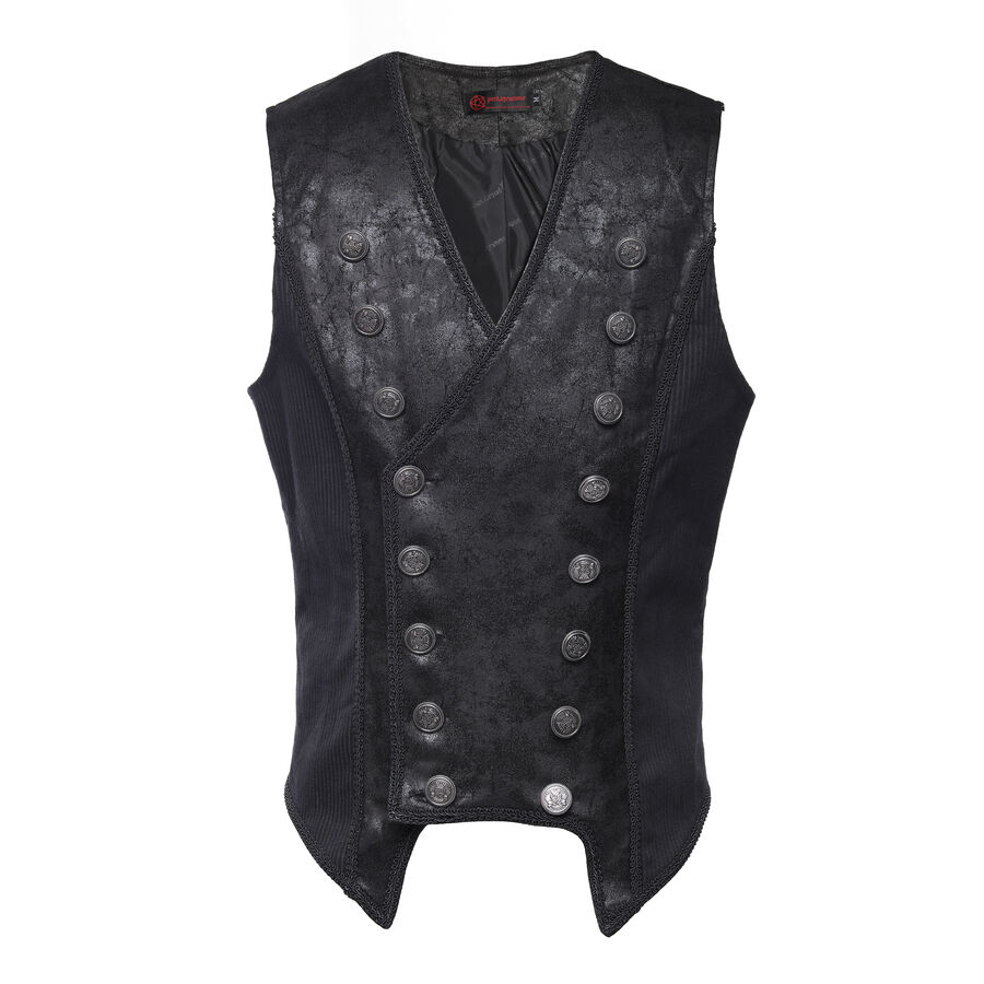 photo n°5 : Gilet steampunk à rayure pour homme
