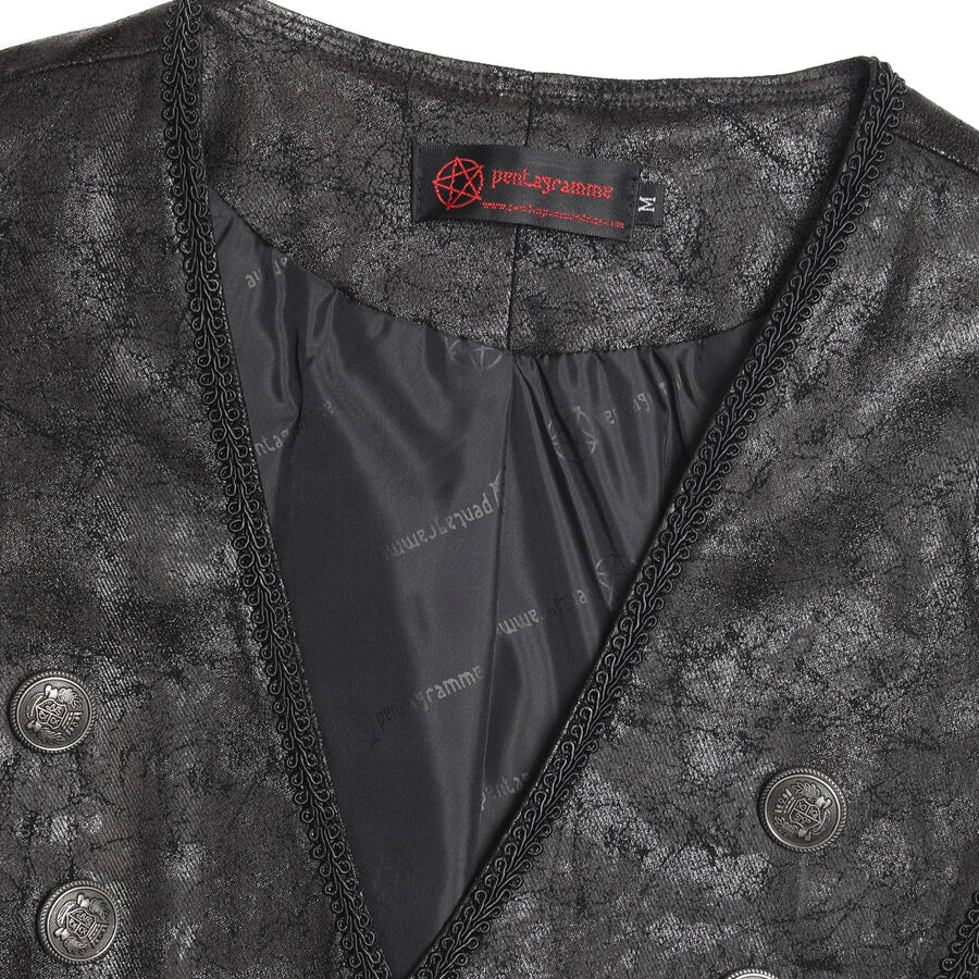 photo n°10 : Gilet steampunk à rayure pour homme