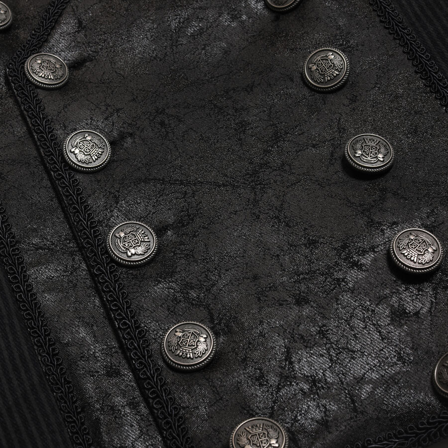 photo n°7 : Gilet steampunk à rayure pour homme