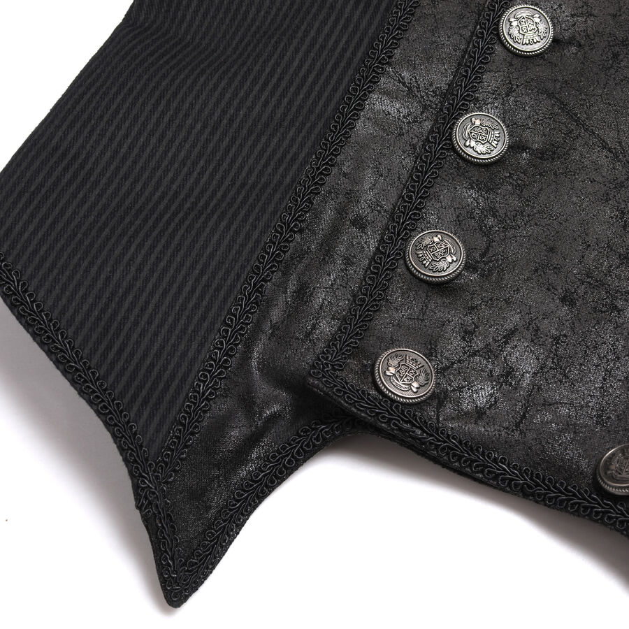 photo n°8 : Gilet steampunk à rayure pour homme