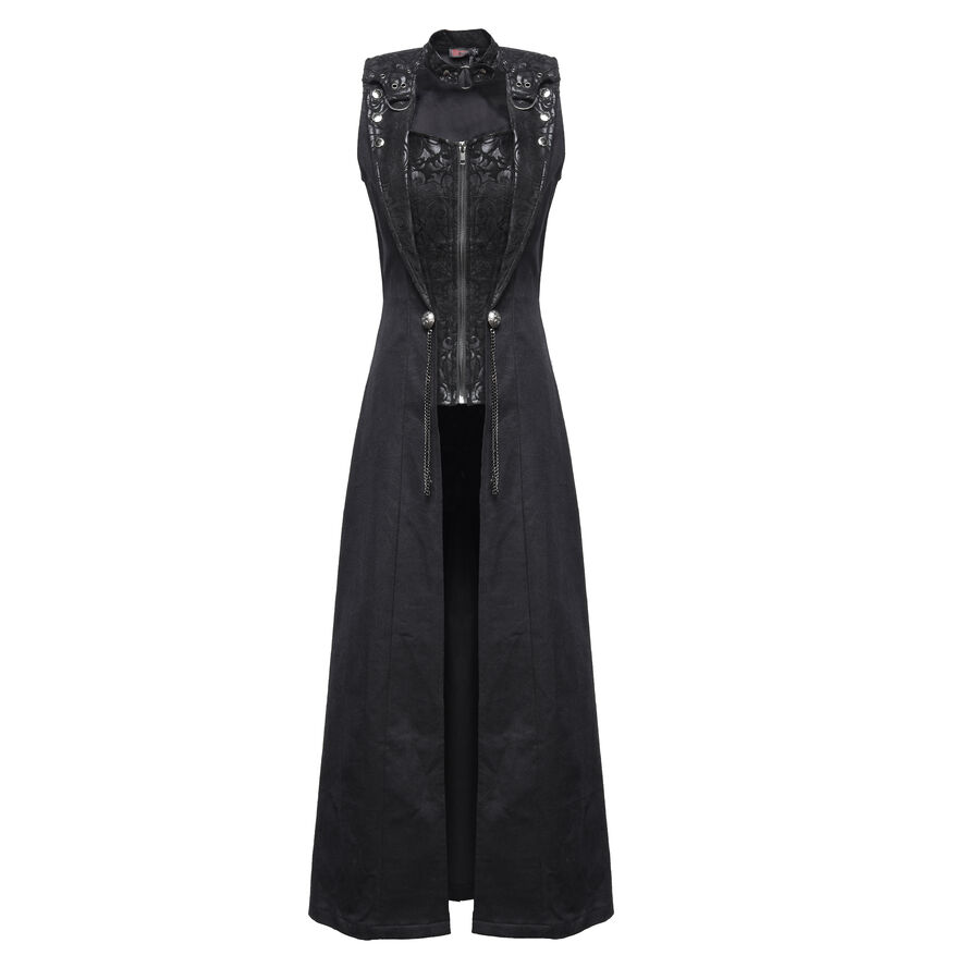 photo n&deg;7 : Robe Gilet longue gothique