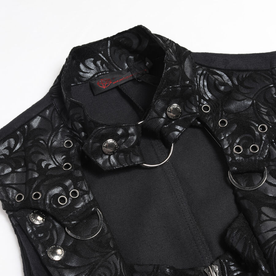 photo n&deg;9 : Robe Gilet longue gothique