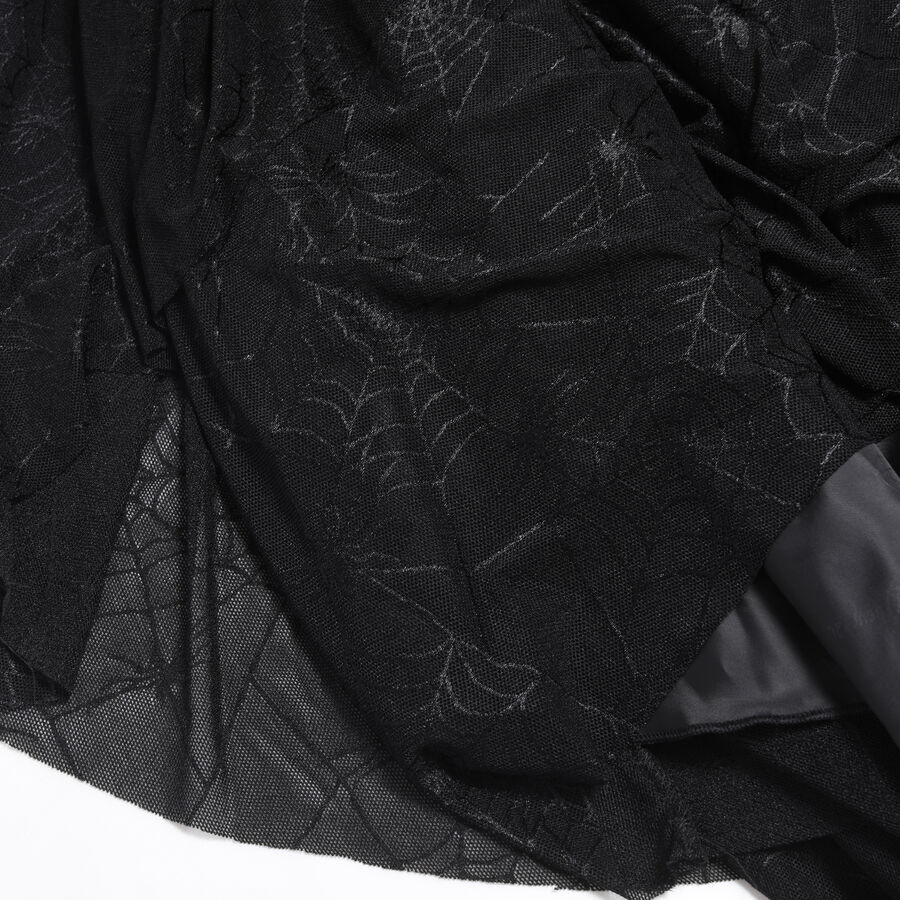 photo n°9 : Robe gothique avec chaînes et motif toile d'araignée