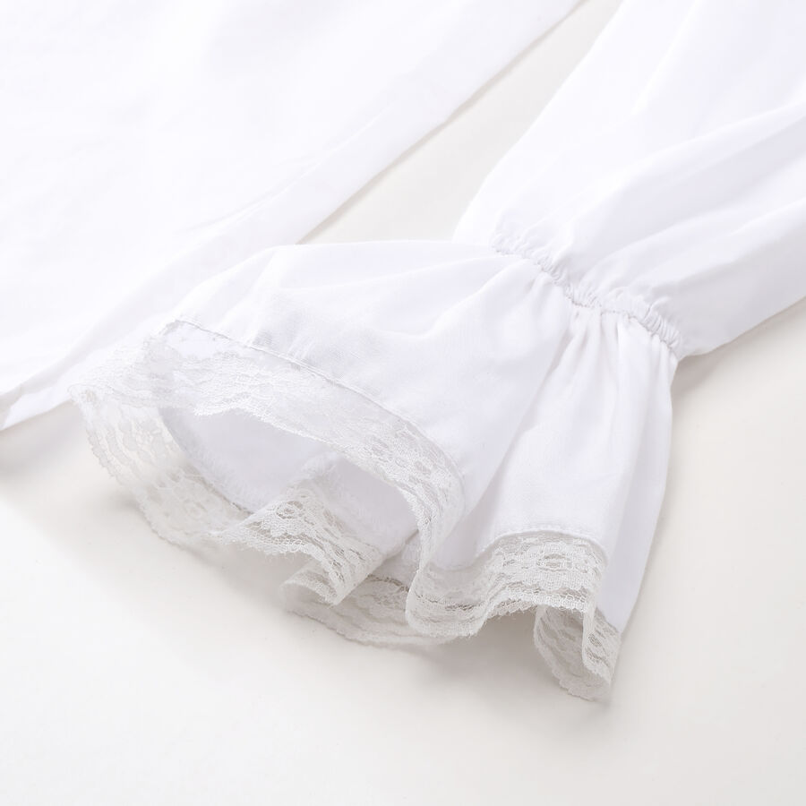 photo n&deg;8 : Chemise victorienne homme avec jabot dentelle et noeud amovible