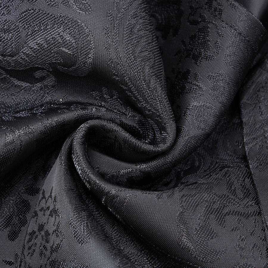 photo n&deg;10 : Gilet victorien steampunk homme - brocart noir &agrave; boutons d&eacute;coratifs