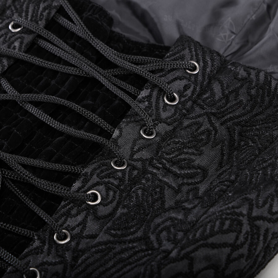 photo n&deg;7 : Robe corset gothique victorienne noire