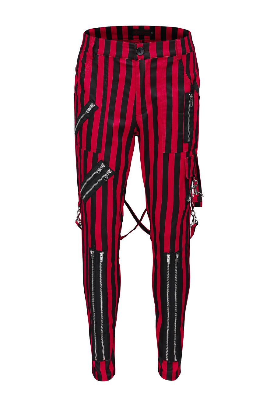 Pantalon Gothique Punk Rock a zips