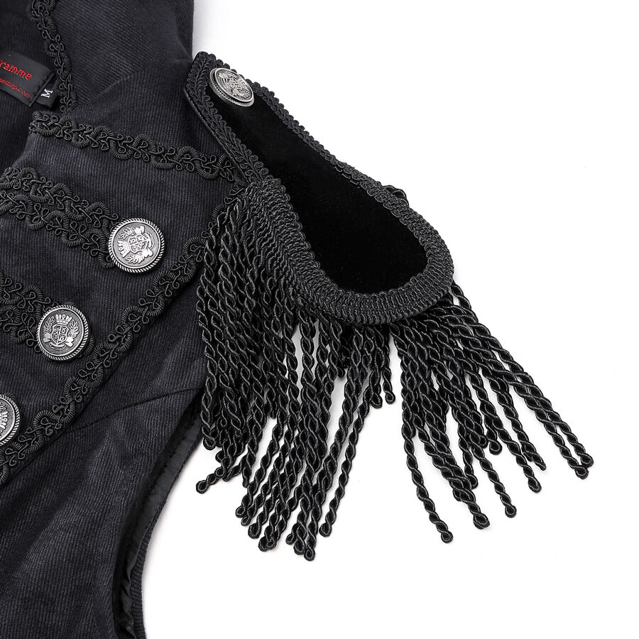 photo n&deg;4 : Gilet femme gothique Steam punk &agrave; taille cintr&eacute;