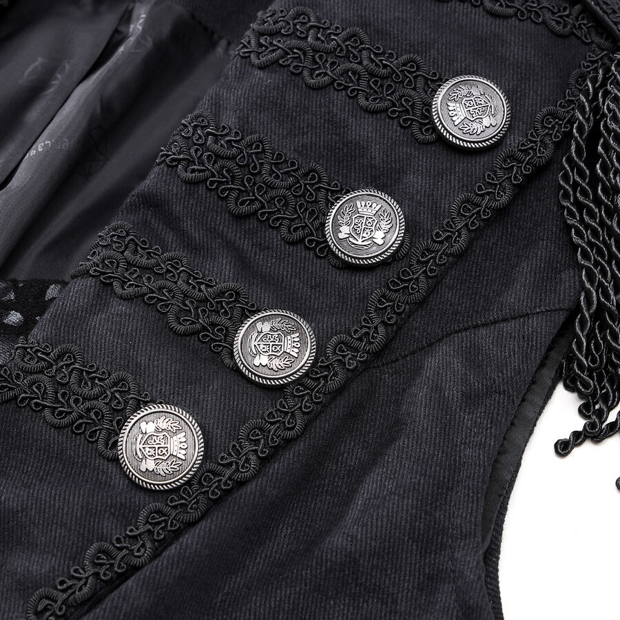 photo n&deg;5 : Gilet femme gothique Steam punk &agrave; taille cintr&eacute;