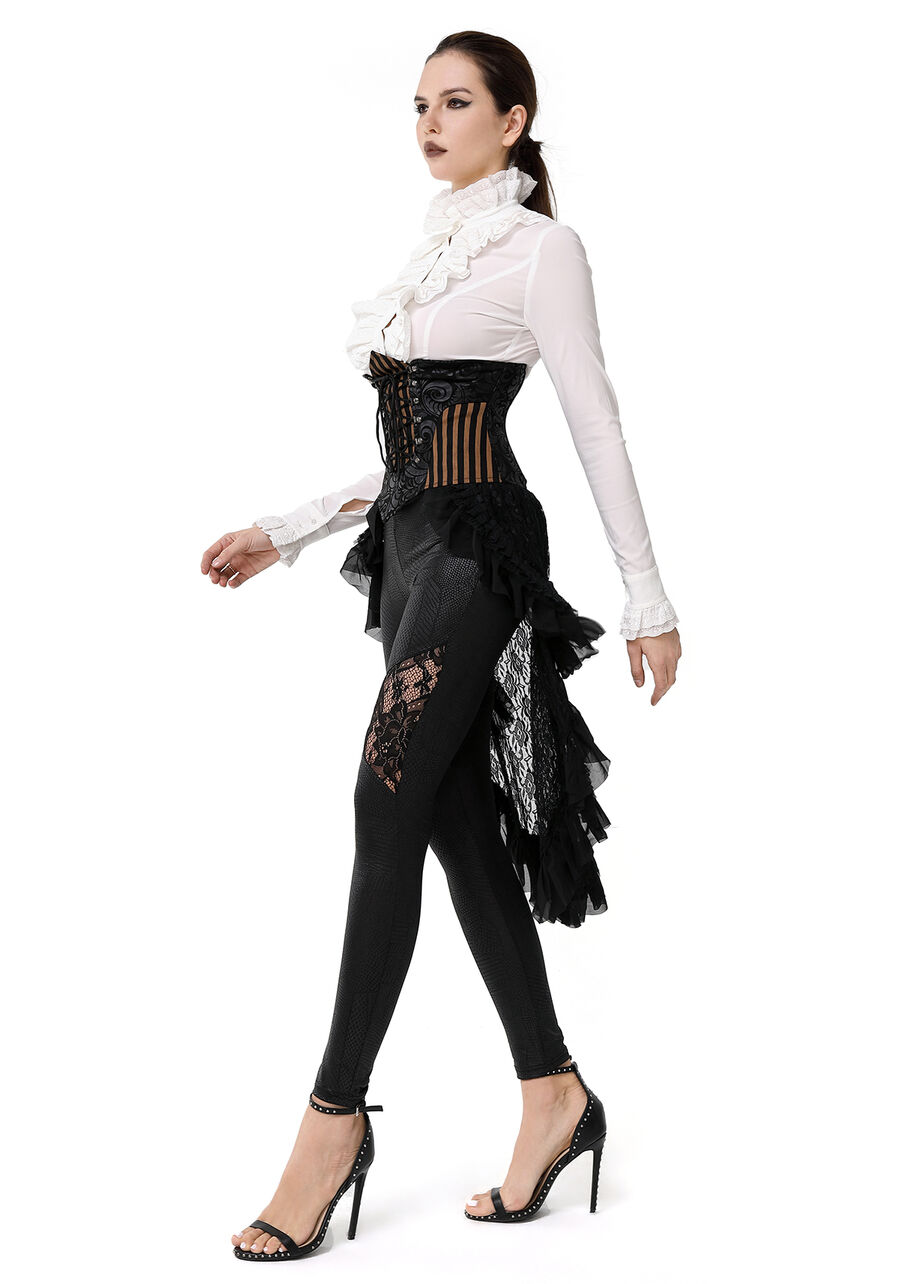 photo n&deg;3 : Jupe serre-taille steampunk