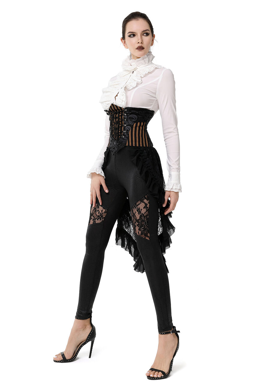 photo n&deg;4 : Jupe serre-taille steampunk