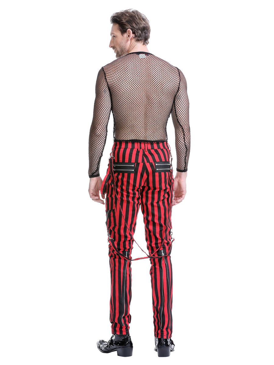 photo n&deg;4 : Pantalon Gothique Punk Rock a zips