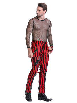 Pantalon Gothique Punk Rock a zips