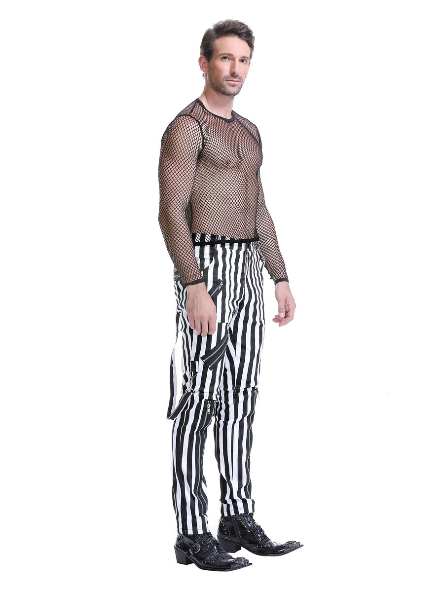photo n&deg;8 : Pantalon Gothique Punk Rock a zips