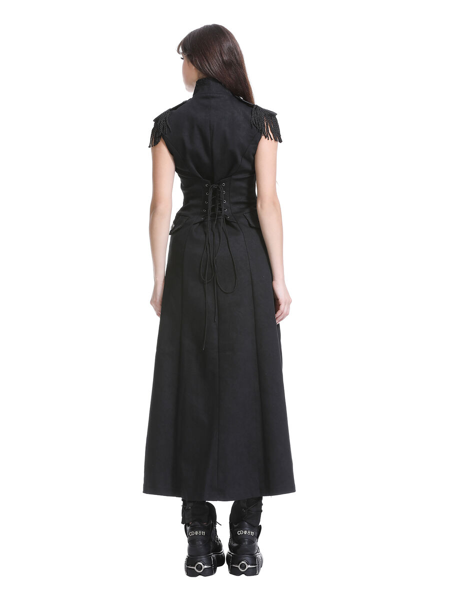 photo n&deg;3 : Gilet femme gothique Steam punk &agrave; taille cintr&eacute;