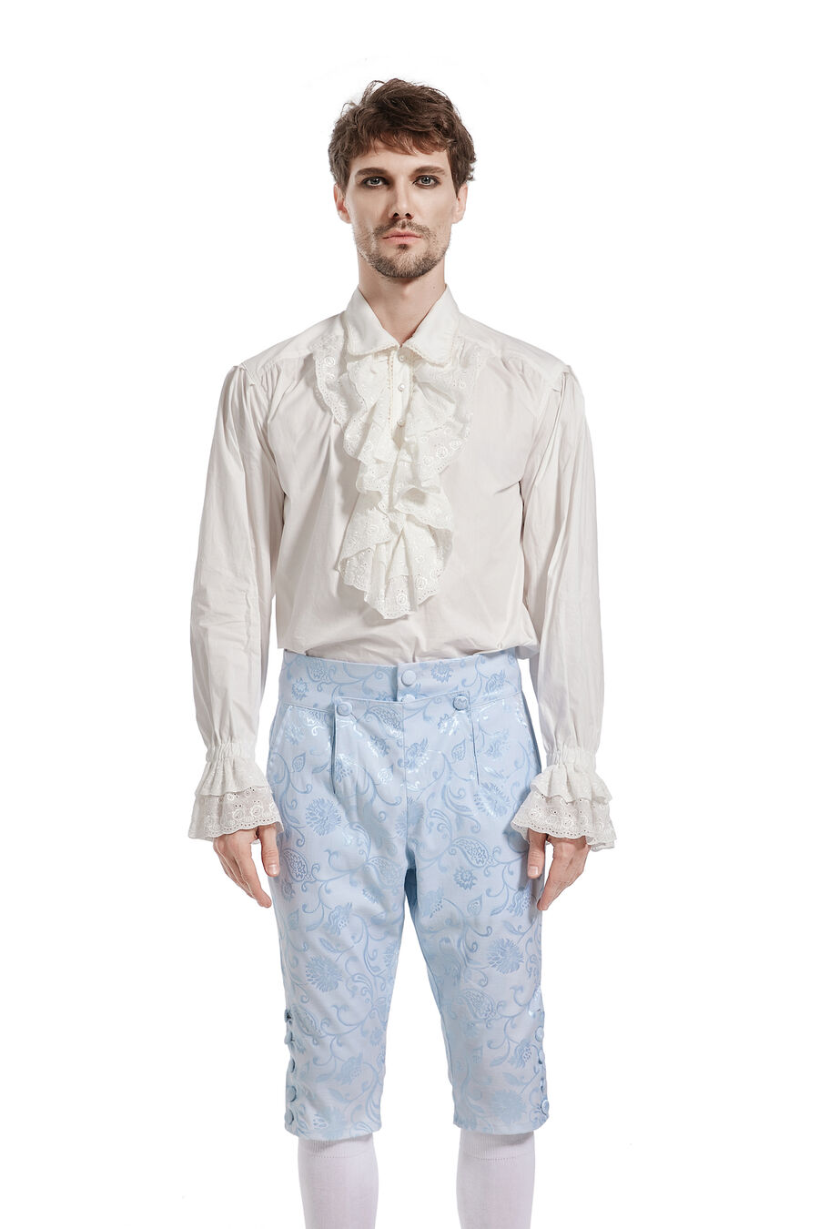 photo n&deg;2 : Pantacourt en tissu imprimer  style Louis XV