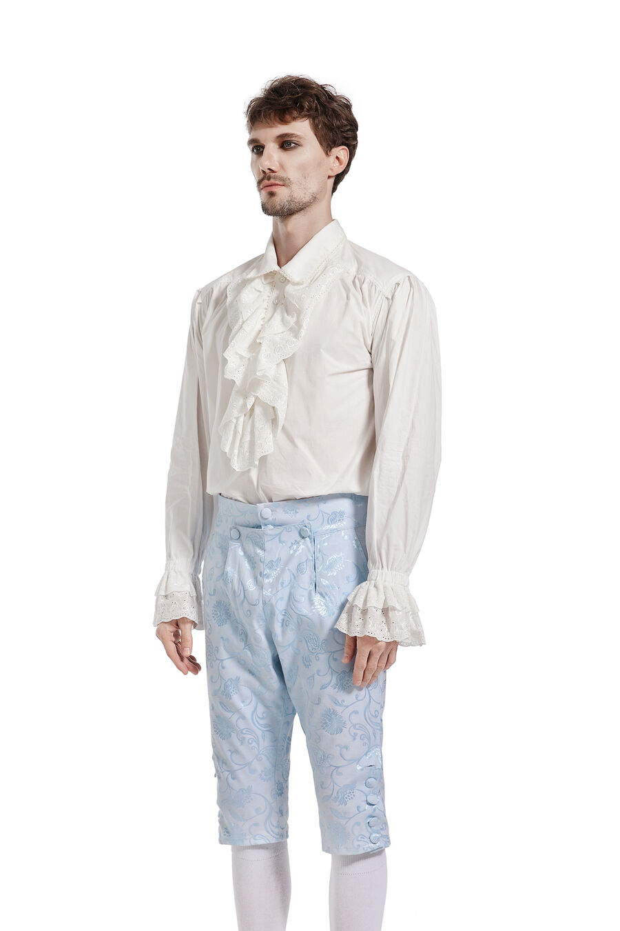 photo n&deg;4 : Pantacourt en tissu imprimer  style Louis XV