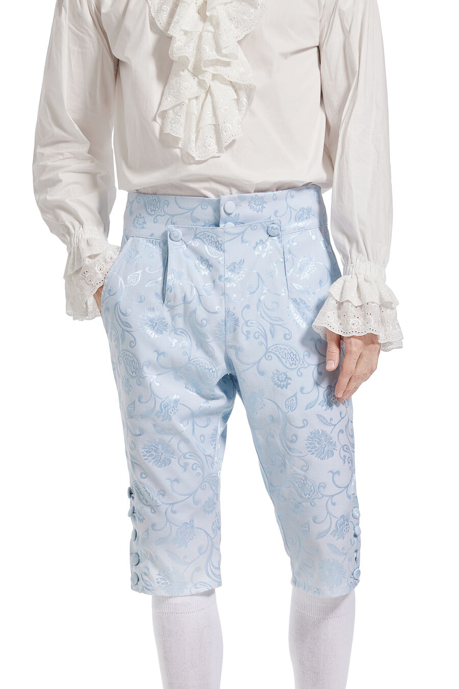 photo n&deg;3 : Pantacourt en tissu imprimer  style Louis XV