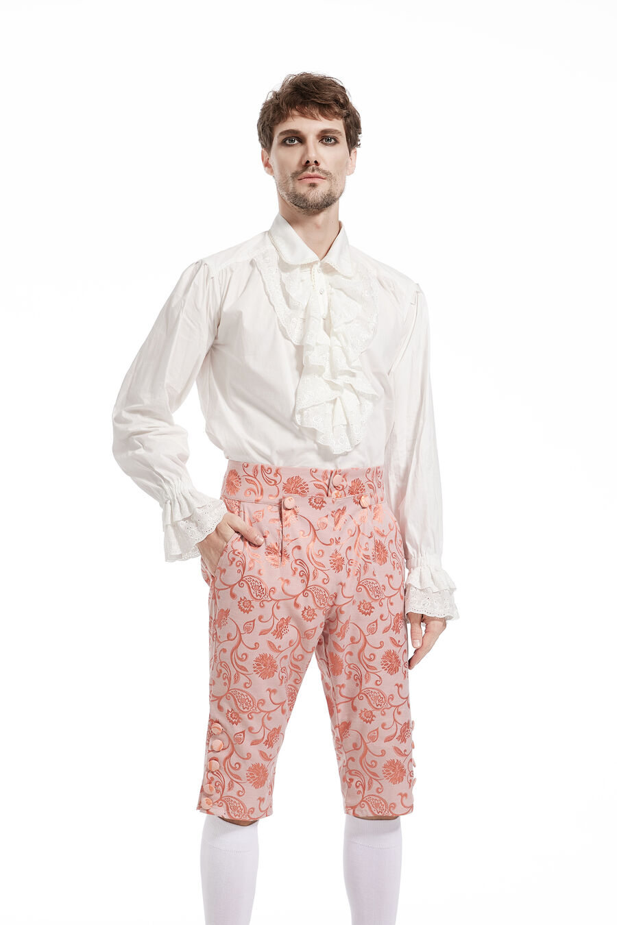 photo n&deg;4 : Pantacourt en tissu imprimer  style Louis XV