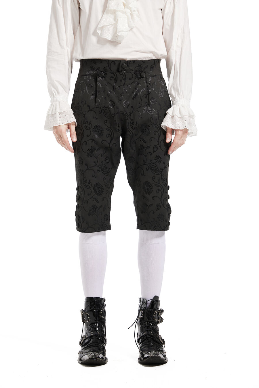 photo n&deg;2 : Pantacourt en tissu imprimer  style Louis XV