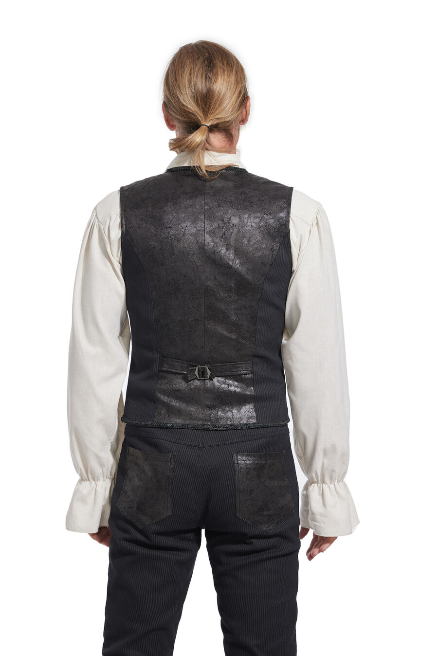 photo n°4 : Gilet steampunk à rayure pour homme