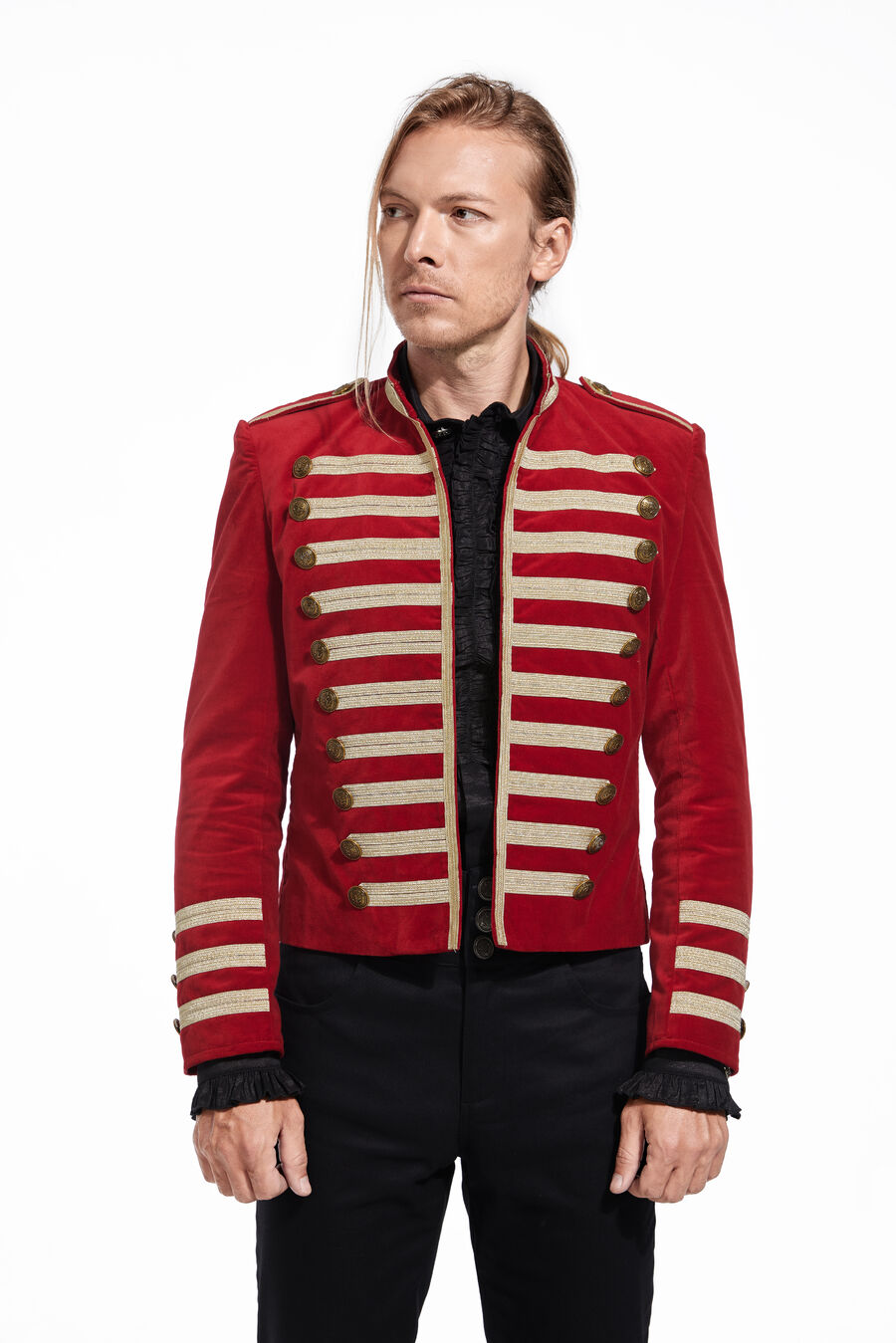 photo n&deg;4 : veste officier homme velours coton