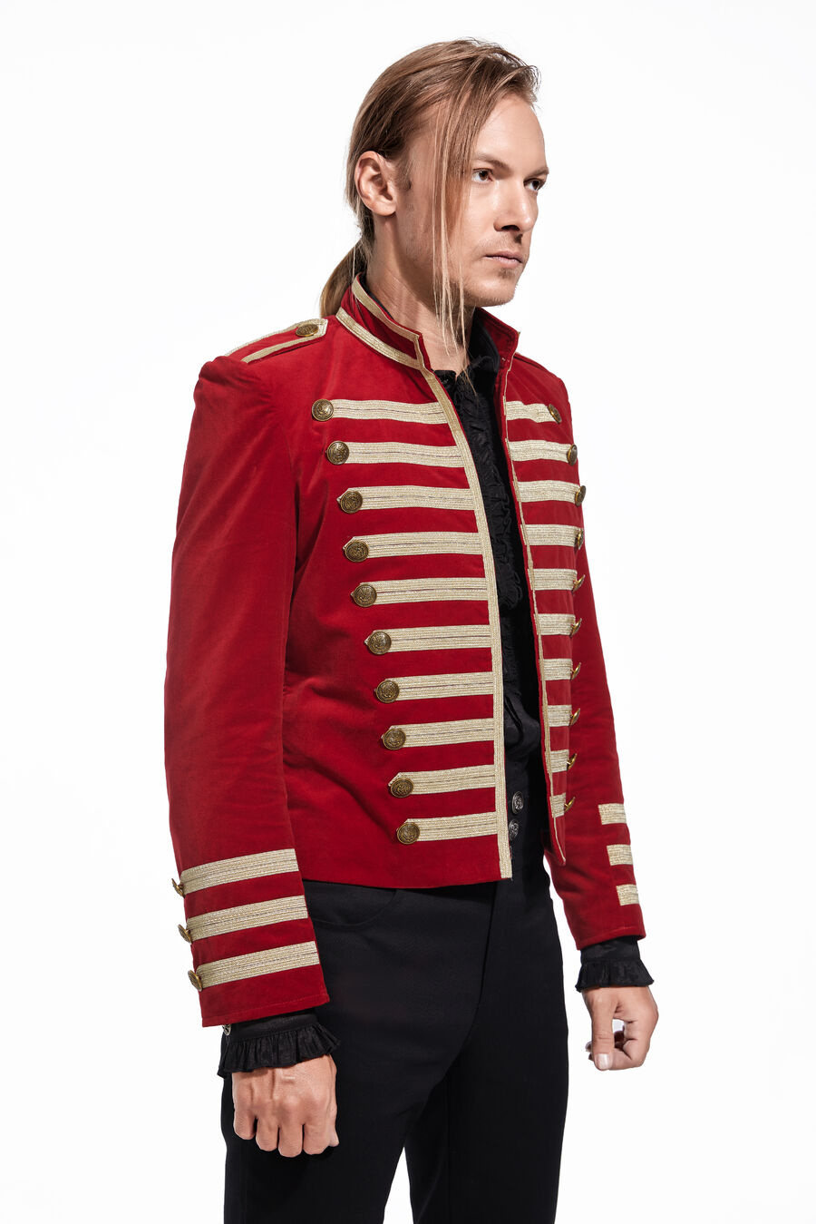 photo n&deg;5 : veste officier homme velours coton
