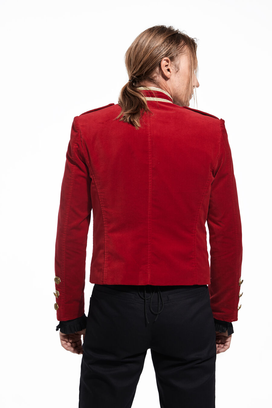 photo n&deg;3 : veste officier homme velours coton