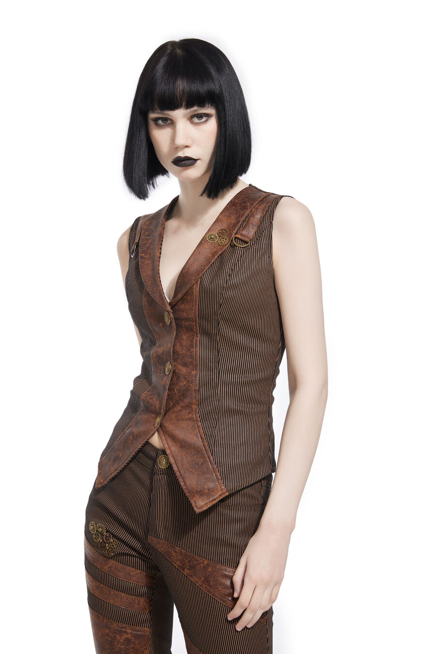 photo n°4 : Gilet femme steampunk
