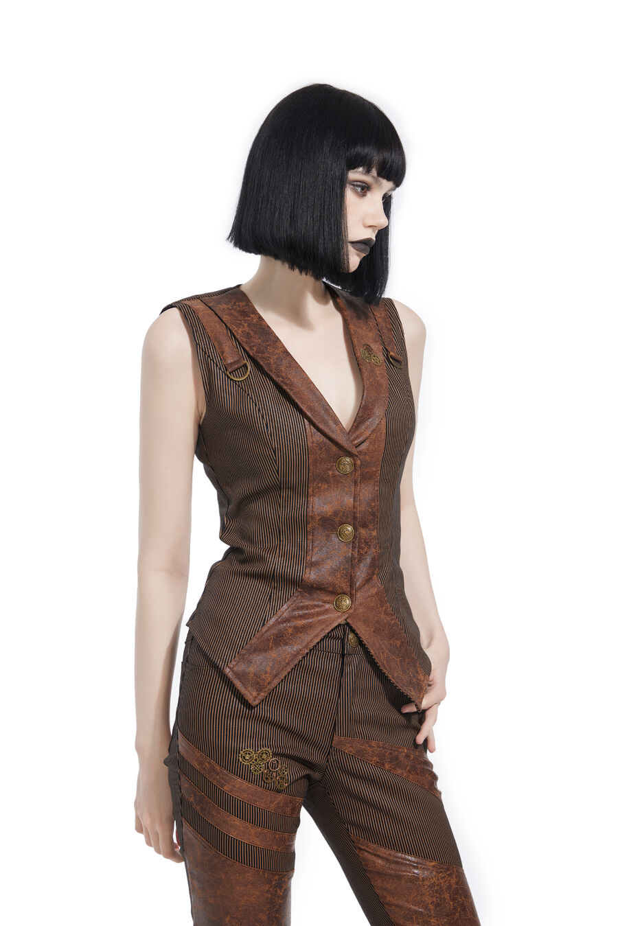 photo n°2 : Gilet femme steampunk