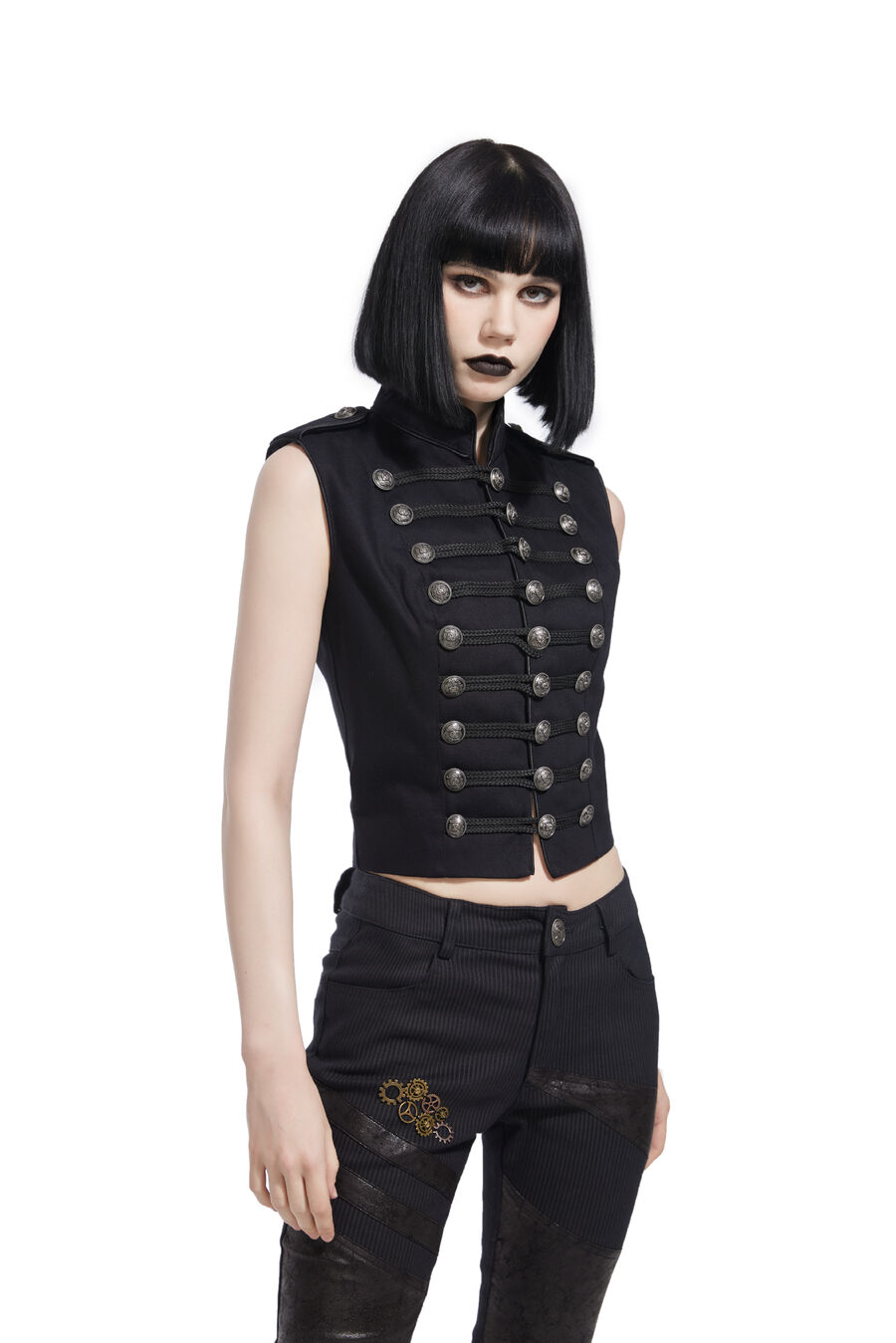 photo n°4 : Gilet femme  officier gothique