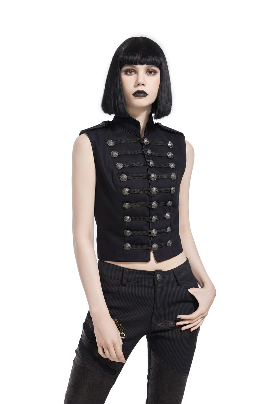 Gilet femme  officier gothique