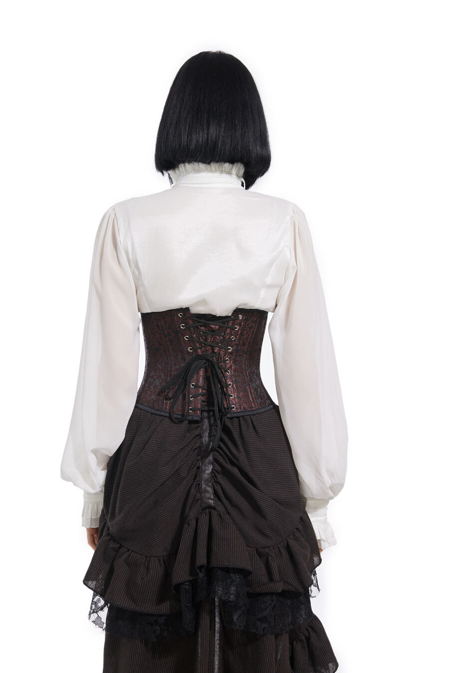 photo n°7 : Corset Sexy Glamour Laçage brocard