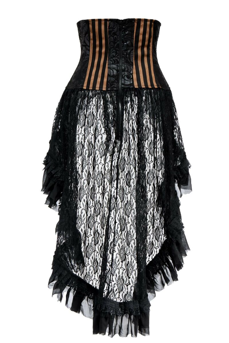 photo n&deg;2 : Jupe serre-taille steampunk