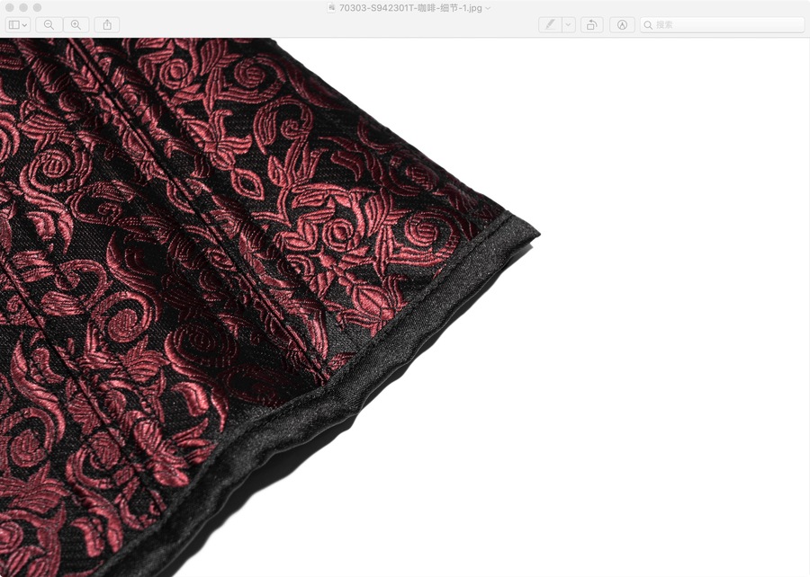 photo n°10 : Corset Sexy Glamour Laçage brocard